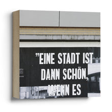 Laden Sie das Bild in den Galerie-Viewer, Eine Stadt ist dann schön wenn es